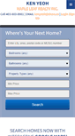 Mobile Screenshot of mapleleafrealty.ca